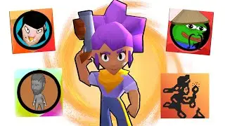 Probé las COPIAS MÁS RARAS de Brawl Stars