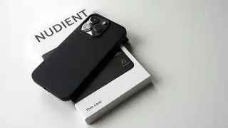 Nudient V3 Ink Black Thin Case for iPhone 13 Pro • Unboxing and Testing • Nudient 2022