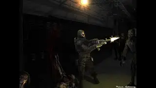 Защищайся,что-бы выжить.New Year Zombie Survival.Обзор мода на Сталкер Чистое Небо