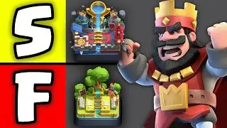 Ranking ALL ARENAS in Clash Royale...