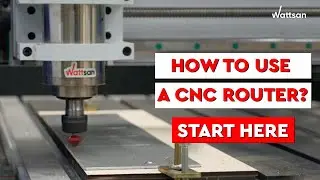 What is CNC Router & How Does it Work? / Wattsan