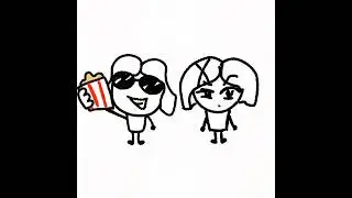 ОДА ПОПКОРН! #top #bfb #art #animation #топ #анимация #popcorn идею взял у девочки из тик-тока