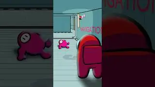 Fall Guys x Among Us Breakdancing Meme 
