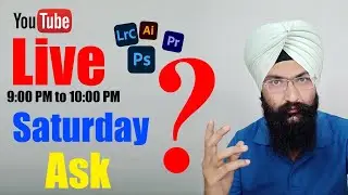 Live Photoshop Classes # 21 The Imaging  | Saturday Ask ?