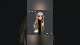 Lolita girl beauty head sculpture (M014) 1/6 (Iminitoys)