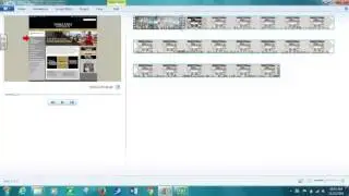 Splitting a Clip in Movie Maker