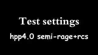 HPP HACK 4.0 Semi-Rage settings
