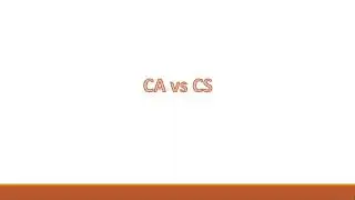 CA vs CS | Which is better | Career in Finance | Detailed analysis |