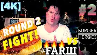 БИТВА Самых Популярных Московских БУРГЕРОВ! #FARШ vs BURGER HEROES / #2 часть / ОБЗОР 2022