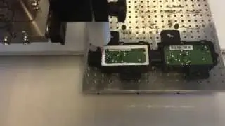 Adhesive Dispensing Ltd - automated dispenser robot making gasket beads of sealant