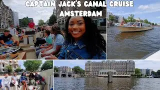 Canal Cruise Experience in Amsterdam Netherlands 🇳🇱 |  Come With Us To Amsterdam (PART 6)