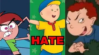 Cartoon Characters We ALL Hate