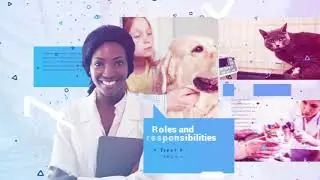 Royalty Free | After Effects Template Veterinarian Promo Slideshow