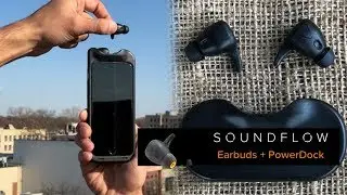 SoundFlow: All-In-One Earbuds, Battery, Phone Case | Wireless Earphones with Battery Phone Case