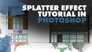 Photoshop Splatter Effect Tutorial
