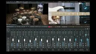 Mgla-Groza Iv(midi cover)Shreddage 3 ,EZbass EZB-Gospel,Superior Drummer 3 EZX2 Gospel
