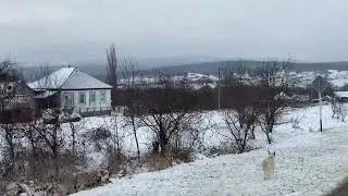 Как мы живем зимой в деревне. Адыгея. ст. Севастопольская. Предгорье Лагонаки.