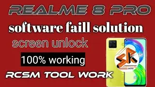 Realme 8 pro unlock | Realme RMX3081 flashing | Realme 3081 format lock softwarerom