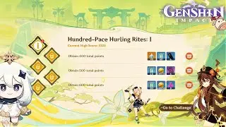 Day I  | Hundred-Pace Hurling Rites | Genshin Impact
