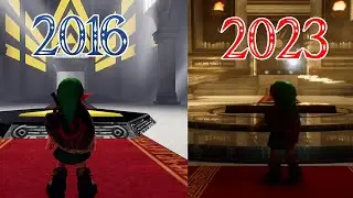 Unreal Engine - Ocarina of Time [2016] vs [2023] Development Progress