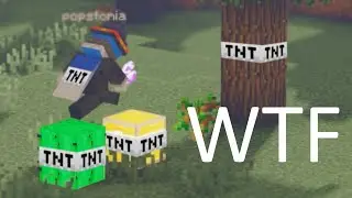 Minecraft, but EVERY block is TNT