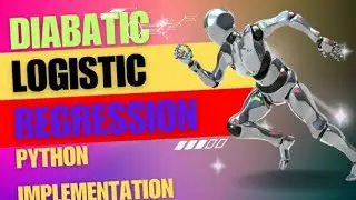 diabatic // LogisticRegression //python implementation // Learn python ,Machine learning