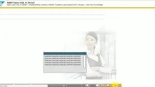 ABAP Open SQL in Detail  TAW 10 (Unit 14)