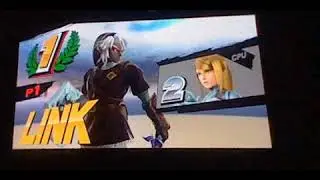 Super Smash Bros. For Wii U: Link Vs. Zero Suit Samus