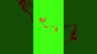 Молния футаж на зеленом фоне 