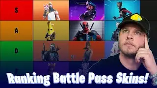 Ranking Every Battle Pass Skin! (Fortnite Chapter 1 Season 1 to Chapter 5 Season 1) *Tier List*