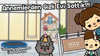 🤍🎵Anne & Babama Kışkırtma 🎨PART 2 🪁🐸 • Evi Sattık! 😼💸 Toca Life World Türkçe / Prudence & Nicholas