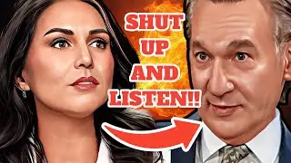 Tulsi Gabbard STUNS on Real Time w Bill Maher, SHUTS DOWN Maher on The Draft!!