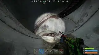 Rust Day 5 Taking my LMG to military tunnel