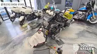 Street Glide Audio Tuning Diamond Speakers and Rockford Fosgate Power Amplifier