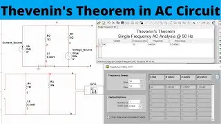 Thevenin's Theorem in AC circuits: Using Multisim (2020)