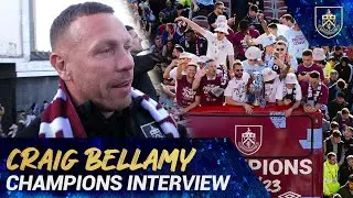 Craig Bellamy's Parade Interview | 🏆 | Champions 2022/23