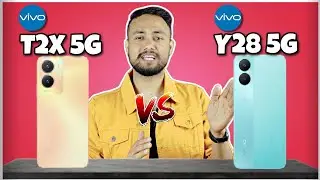 VIVO Y28 5G vs VIVO T2x 5G 🤯 | हिंदी COMPARISON🔥| 