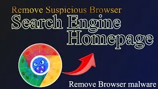 How To Remove Hijacking Search Engine/Malicious Homepage From Chrome Browser 2022|CleanUp PC Browser