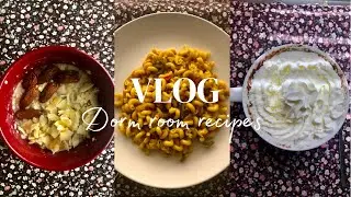 ☆ Baze university | Easy microwave-friendly recipes to make in your dorm