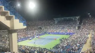 Novak Djokovic vs Taylor Fritz Level Court Cincinnati open 2023
