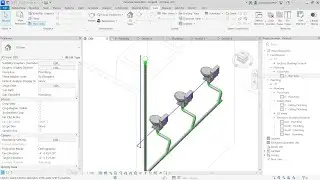 Plumbing - Draw pipe route in Revit