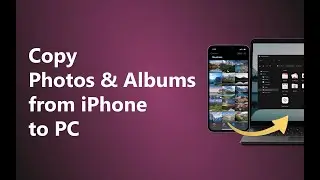 CopyTrans Studio: How To Copy Photo & Album from iPhone to PC