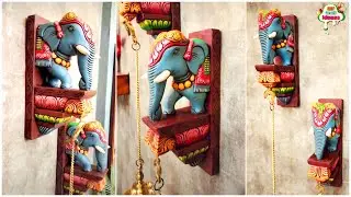 Best out of the waste | Elephant Diy | Arush diy craft ideas