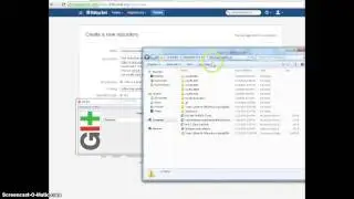 Use gitGUI to stage, commit, push code to bitbucket