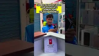 Cambia Su SAMSUNG galaxy S10+ más UN galaxy A71 POR UN VIEJO IPHONE 8 😱😱