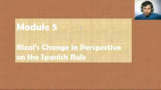 Rizal's Change in perspective on the spanish rule (part 1)