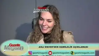 ASLI ENVER'DEN HAMİLELİK VE EVLİLİK AÇIKLAMASI