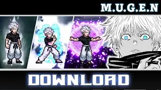 Satoru Gojo Manga (V3.1) JUS Edit Jonhny English - MUGEN JUS CHAR