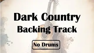 Dark Country Backing Track | No Drums - 75bpm
