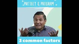Three common factors between project and program